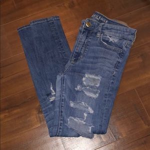 Super stretch high rise jegging